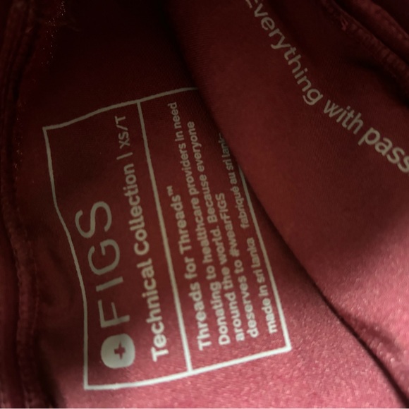 Figs High Waisted Yola Skinny Scrub Pants - Picture 9 of 12